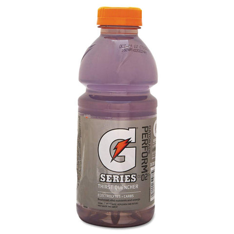 Gatorade Sports Drink Frost Riptide Rush 20Ounce Wide MouthBottles (Pack of 24)