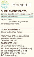 Horsetail B120 (2pcs) Alcohol-Free Herbal Extract Tincture, Concentrated Liquid Drops Natural Horsetail (Equisetum arvense) Dried Herb (2x4 fl oz)