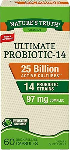 Nature's Truth Ultimate Probiotic Capsules, 60 Count