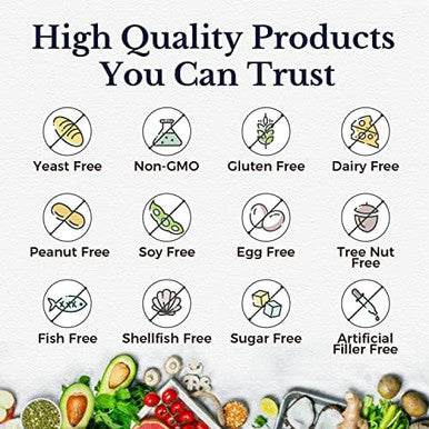 Vitalitown Chelated Zinc 50 mg Zinc Picolinate & Gluconate Well-Absorbed Immune System Healthy Skin & Development Vegan NO Gluten Non-GMO