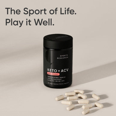 Sports ResearchÃƒâ€šÃ‚Â® Keto Plus Acv Capsules - Diet Support With 500Mg Of Apple Cider Vinegar & 1500Mg GobhbÃƒâ€šÃ‚Â® Exogenous Ketones - Gluten & Keto Certified - 120 Veggie Capsules