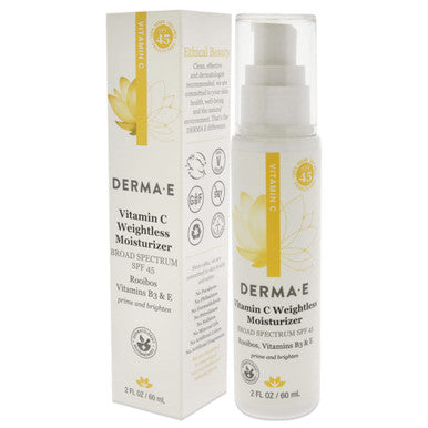 Derma-E Vitamin C Weightless Moisturizer SPF 45 Unisex Moisturizer 2 oz