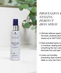 Alterna Caviar Professional Styling High Hold Finishing Hair Spray 7.4oz and Perfect Iron Spray 4.2oz | Firmer Hold To Shape & Transform Hair | Natural Looking Shine | Sulfate Free