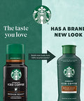 Starbucks Dark Roast Iced Coffee, Black Unsweetened, 48 Fl Oz Bottle