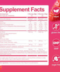 Migcopat Superfood Fiber Powder With Probiotics Prebiotics Digestive Enzymes Vitamin C Inulin Magnesium 14G Fiber Supplement For Digestive Support & Skin Health Strawberry 40 Serv