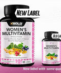 Vegan Women'S Daily Multivitamin 50 Plus With Organic Wholefood Based Natural Ingredients, Ginger, Maca, Multi-Vitamin B Complex & More - Energy Support, Immune System Booster -90 Capsules