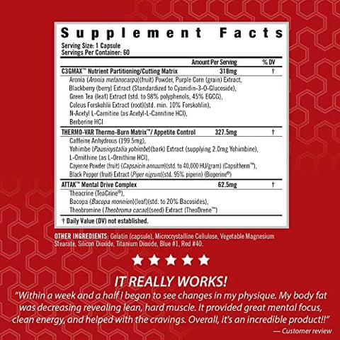 Isatori Lipo-Drex Fat Loss Thermogenic Formula-Fast Acting Weight Loss-Appetite Suppressant (60 Capsules) Ultra Cla + Omega (90 Softgels)