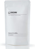 Vitamin D3 2000iu Tablets | Immune Health, Muscles, Bones and Teeth | Oxford Vitality (365)