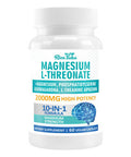 Rimtuku Magnesium L-Threonate 2000Mg | 10-In-1 Supplement For Brain Health & Cognitive Support | High-Absorption Magnesium Threonate Capsules 60 Count