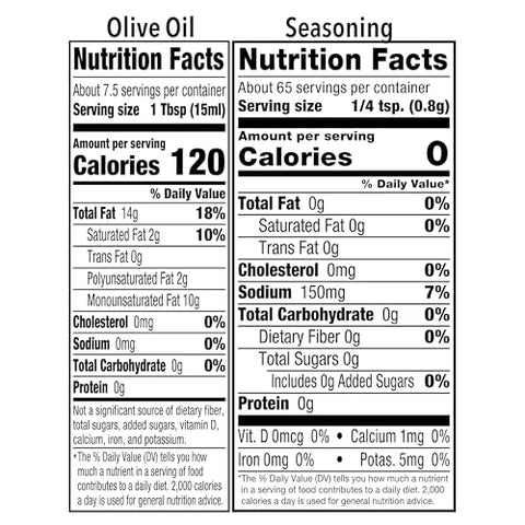 Alessi Extra Virgin Olive Oil and Avocado Toast Seasoning Combo Pack