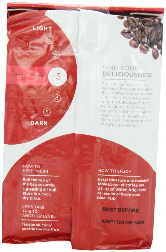 Seattle's Best Level 3 Ground Blend Coffee, Medium Balanced, 12-Ounce (Pack of 2)