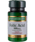 Nature'S Bounty Folic Acid 800 Mcg Tabs 250 Ct