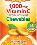 EmergenC Chewable Vitamin C 1000Mg With B Vitamins And Antioxidants Tablet (40 Count Orange Blast Flavor) Dietary Supplement