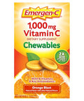 Emergen-C Chewable Vitamin C 1000Mg With B Vitamins And Antioxidants Tablet (40 Count Orange Blast Flavor) Dietary Supplement