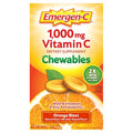 Emergen-C Chewable Vitamin C 1000Mg With B Vitamins And Antioxidants Tablet (40 Count Orange Blast Flavor) Dietary Supplement