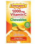 Emergen-C Chewable Vitamin C 1000Mg With B Vitamins And Antioxidants Tablet (40 Count Orange Blast Flavor) Dietary Supplement