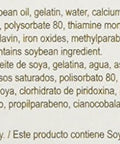 Bedoyecta Multivitamin Contains Iron Folic Acid Vitamin C B1 B2 B9 and B12 30 Count