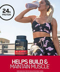 Optimum Nutrition Gold Standard 100% Whey Protein Powder Double Rich Chocolate (1 Lb.) Package May Vary