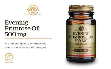 Solgar - Evening Primrose Oil 500 Mg 30 Softgels