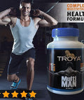 Multivitamin For Men - Daily Mens Multivitamins Supplement. Mens Vitamins A, C, D, B1, B2,B3,B5, B6 & B12, Zinc & More.
