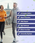 Mila Miamor Nad+ For Cellular Energy & Anti Aging Supplement Boost Focus Vitality 60 Capsules
