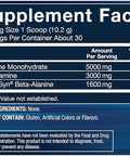 Bodytech Creatine + Glutamine With Betaalanine Advanced Performance Formula Supports Strength Recovery & Endurance (10.8 Oz 30 Servings)