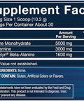 Bodytech Creatine & Glutamine With Beta-Alanine - Premium Performance Supplement For Enhanced Strength, Muscle Recovery, And Endurance - Advanced Formula (10.8Oz/ 30 Servings)
