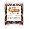 Berrilys Dried Fruit Mix, 2 Lbs, Organic, Diced Figs, Diced Apricots, White Mulberries, Sultanas, Sour Cherries, No Sugar Added, Trail Mix for Baking and Snacking