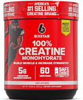Six Star 100% Creatine Monohydrate Powder - Unflavored Micronized Creatine Monohydrate Supplement For Workout Performance Muscle Building & Strength - Creatine Powder For Women & Men - 60 Servings
