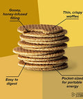 Honey Stinger Organic Honey Waffle | Energy Stroopwafel for Exercise, Endurance and Performance | Sports Nutrition for Home & Gym, Pre and Post Workout | Box of 6 Waffles, 6.36 Ounce