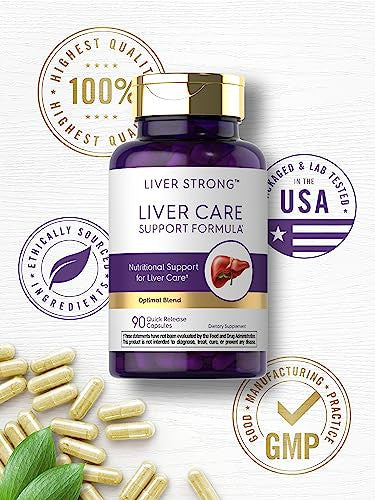 Carlyle Liver Support Supplement For Men And Women 90 Capsules