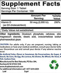 Best Naturals Vitamin D3 2000 Iu (50 Mcg) 100 Tablets 100 Days Supply Helps Support Immune Health Strong Bones And Teeth & Muscle Function (100 Count (Pack Of 1))