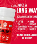 Lakanto Pure Monk Fruit Sweetener Extract Powder - Erythritol Free, High Purity MV50, Mogroside 50, Great for Coffee, Tea, Smoothies, Desserts, Jams, Cereal, Dressings, Sauces (0.71 oz - Pack of 1)