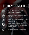 Bare Performance Nutrition Bpn Collagen Protein Grassfed Bovine Collagen Peptides Unflavored