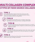 OMOGS Collagen Peptides Powder with Prebiotics and Cranberry Extract Hydrolyzed Collagen Peptides Support Hair Skin Nail Bone and Digestive Health Grass Fed Non GMO for Women and Men