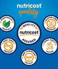 Nutricost Folic Acid (Vitamin B9) Vegetarian Gummies (120 Gummies / 1 Mg Folic Acid Per Serving) Folic Acid Supplement For Men & Women