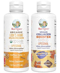 Maryruth'S Maryruth Organics Lion'S Mane Liposomal (Coffee Cake) & Collagen Booster Liposomal (Maple Hot Cocoa) Clean Label Project Verified Vitamins For Cognitive Support Beauty & Joint Health Vegan Non-Gmo