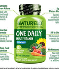 Naturelo One Daily Multivitamin For Men 50 120 Capsules One Daily Multivitamin For Women 50 (Iron Free) 120 Capsules 4 Month Supply Bundle