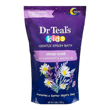 Dr Teal'S Kids Gentle Epsom Bath Sleep Soak With Melatonin & Essential Oils