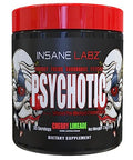 Insane Labz Psychotic High Stimulant Pre Workout Powder Extreme Lasting Energy Focus And Endurance With Beta Alanine Creatine Monohydrate Dmae 35 Srvgs Cherry Limeade