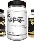 Controlled Labs Bundle Orange Triad (30 Serv) Orange Oximega Fish Oil (120 Softgels) Promore Protein (27 Serv) Chocolate Ice Cream Sundae