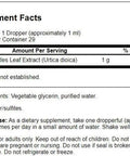 Swanson Stinging Nettles Leaf Liquid Extract Alcohol and Sugar- 1 fl Ounce (29.6 ml) Liquid (4 Pack)