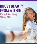 Chapter Biotin Supplement, Vegan Hair Skin And Nails Vitamins With Fermented Biotin + Astaxanthin - 60 Count