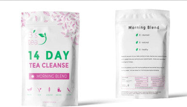 B s Tea - Detox Tea - Daytime Cleansing Tea - Be Cleansed - Be Restored - Be Healthy - daily herbal tea to cleanse body from toxins, reduce bloating, aid in weight-loss & optimize health