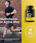 Optimum Nutrition Opti-Men, Vitamin C, Zinc And Vitamin D, E, B12 For Immune Support Mens Daily Multivitamin Supplement, 150 Count (Packaging May Vary)