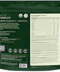 Zena Complete Organic Super Greens Powder and Multivitamin 90+ Supergreens Fruits Veggies Pre and Probiotics Watermelon Citrus Flavor 30 Packets + Water Bottle