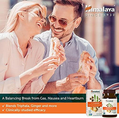 Himalaya Floravani Balances Your Probiotic Flora For Digestion Gas Nausea & Heartburn Relief 271 Mg 90 Capsules 1 Month Supply