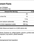 Swanson Liquid Calcium and Magnesium 200 SGELS