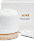 Neom Wellbeing Pod Luxe | Premium Ultrasonic Essential Oil Diffuser | Ceramic Cover, Remote Control, Led Light & Timer | Aromatherapy Diffuser | Home Fragrance