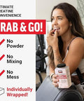 Force Factor Legendary Creatine Chews 5G Creatine Monohydrate Build Muscle Improve Strength & Recovery Support Memory & Cognitive Function Sugar Berry Blast 60 Soft Chews